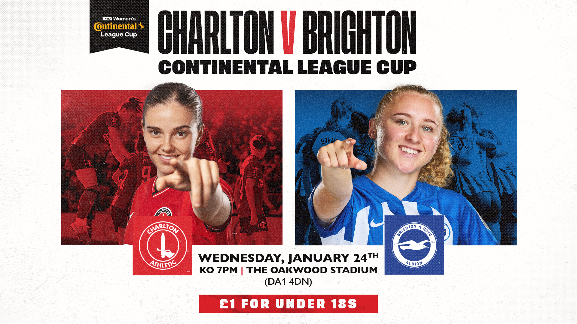 Charlton vs Brighton
