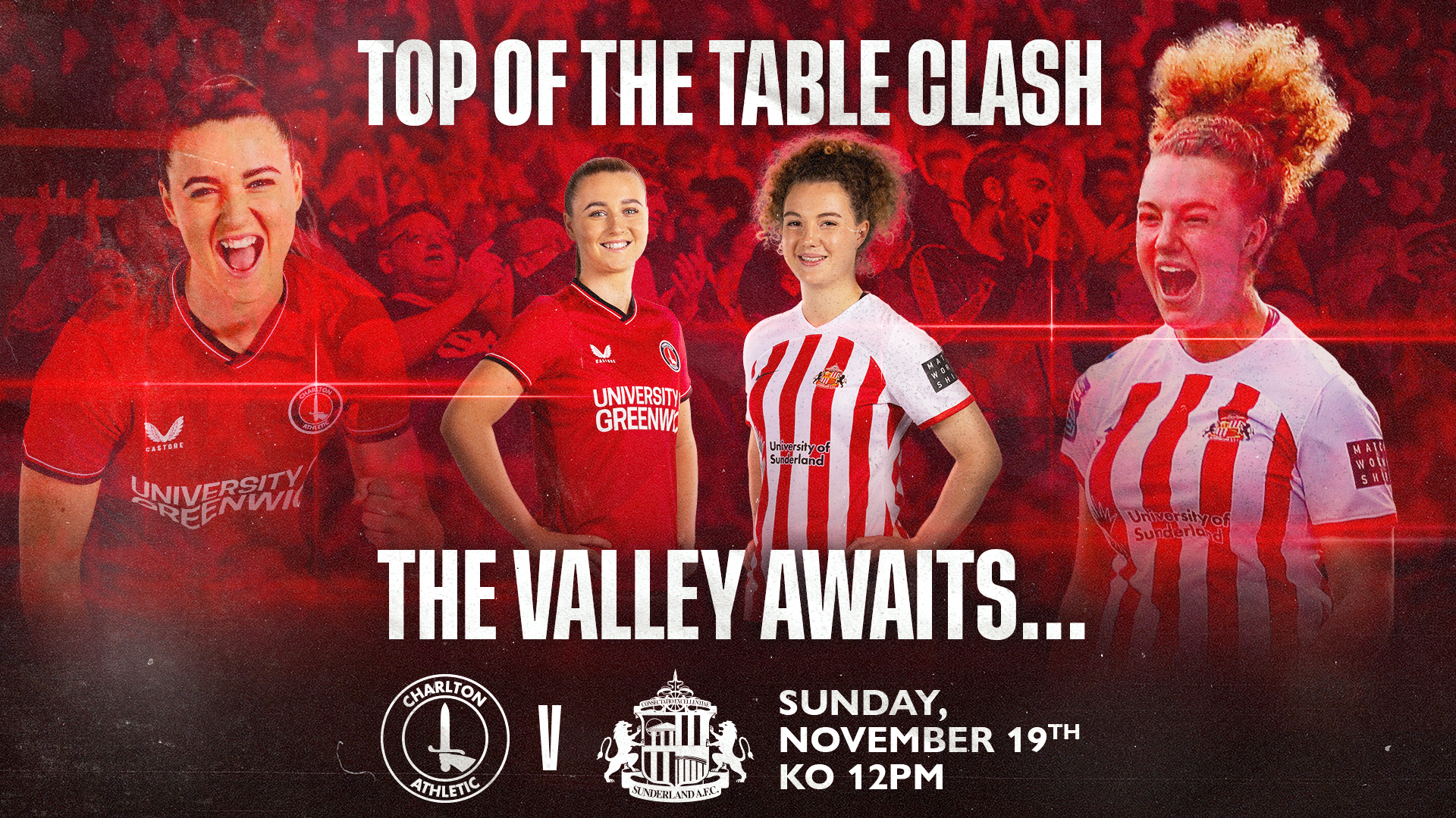 Charlton vs Sunderland