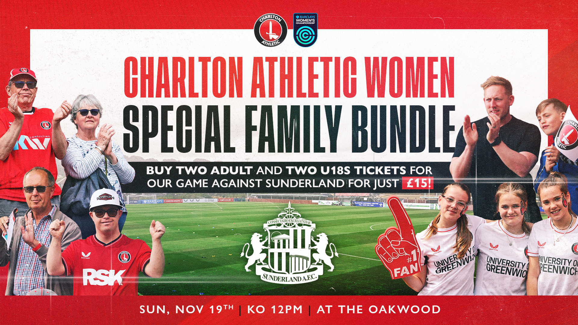 Charlton vs Sunderland