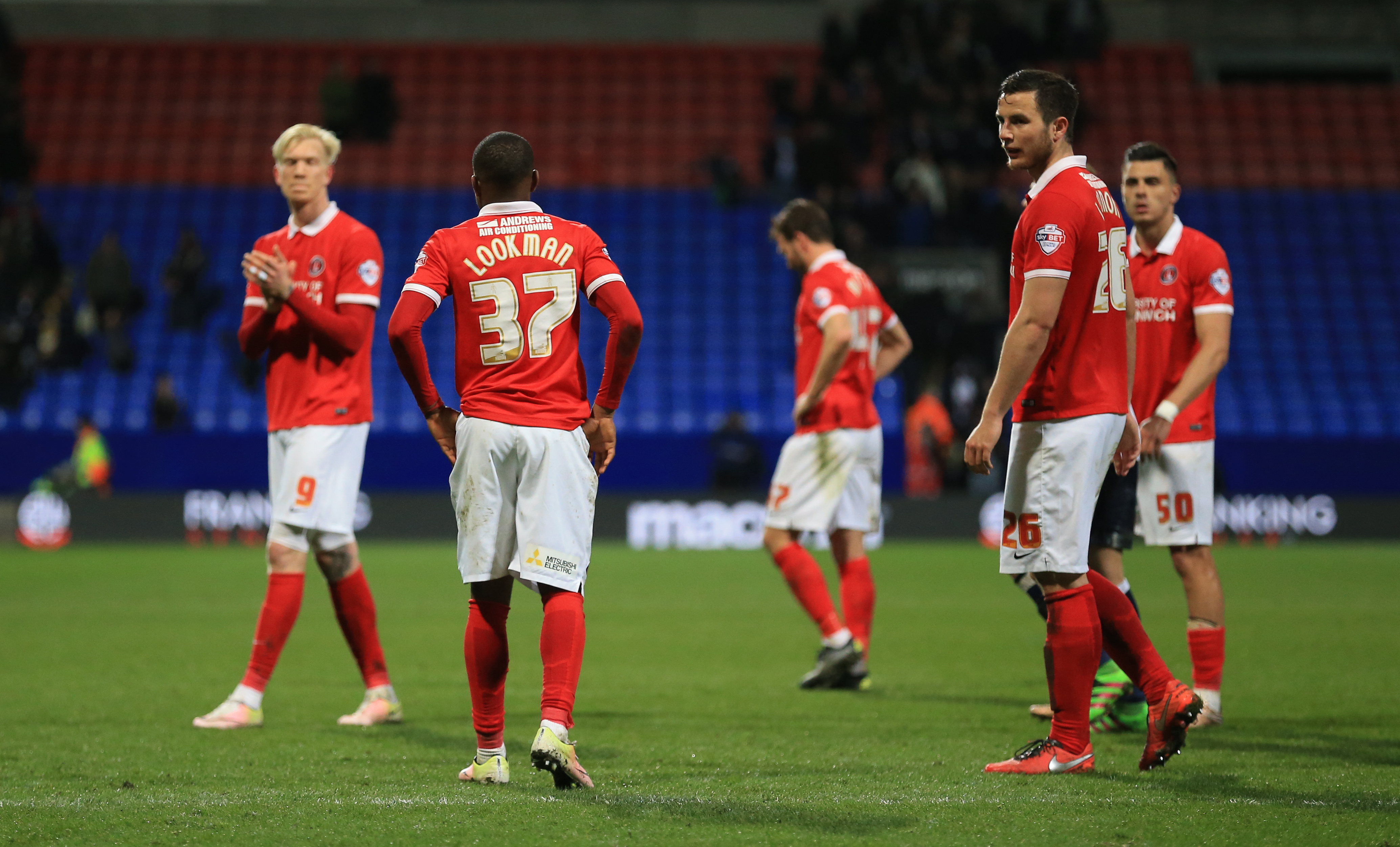 Ademola Lookman after the Addicks' relegation was confirmed