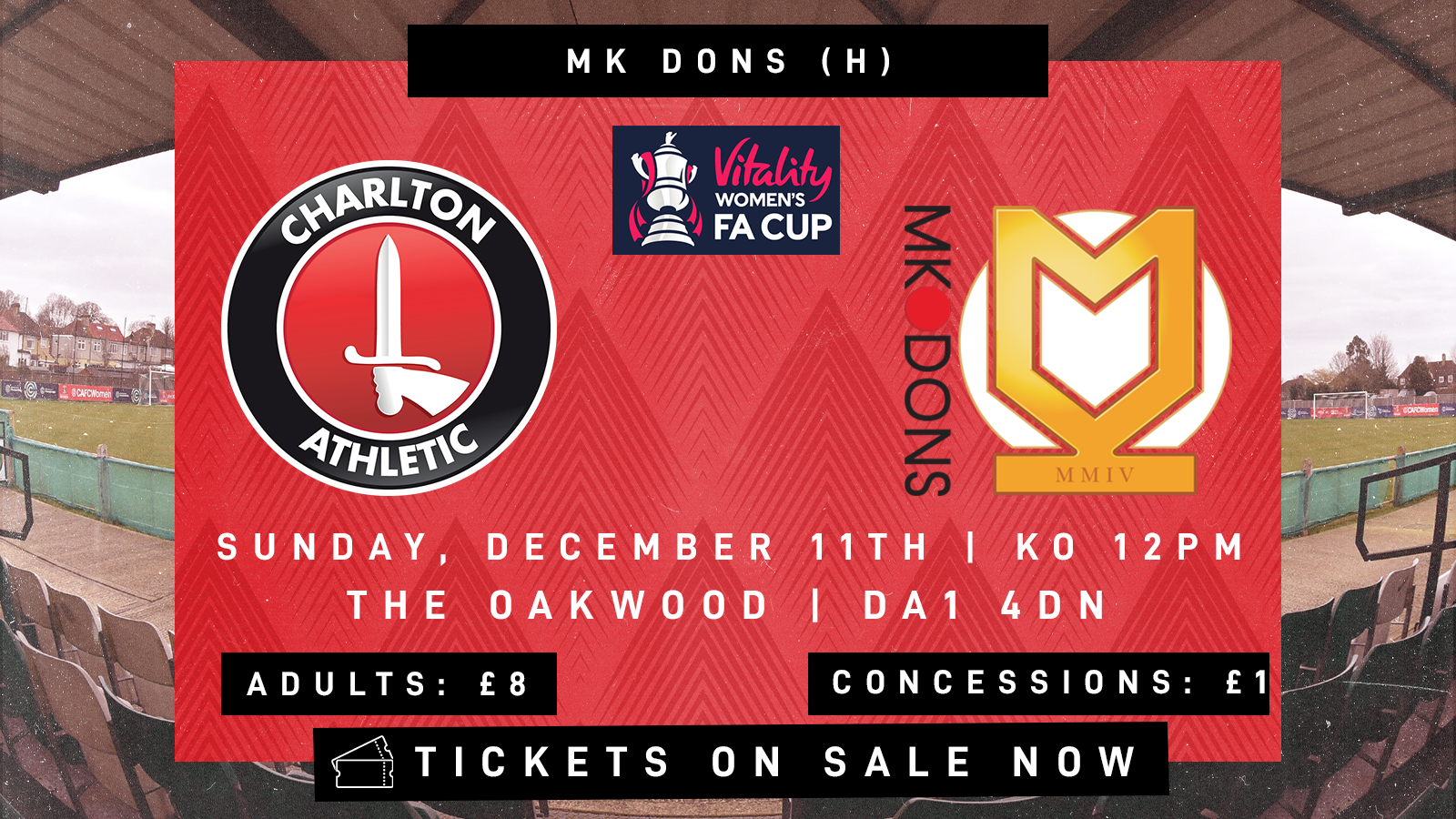 Charlton v MK Dons