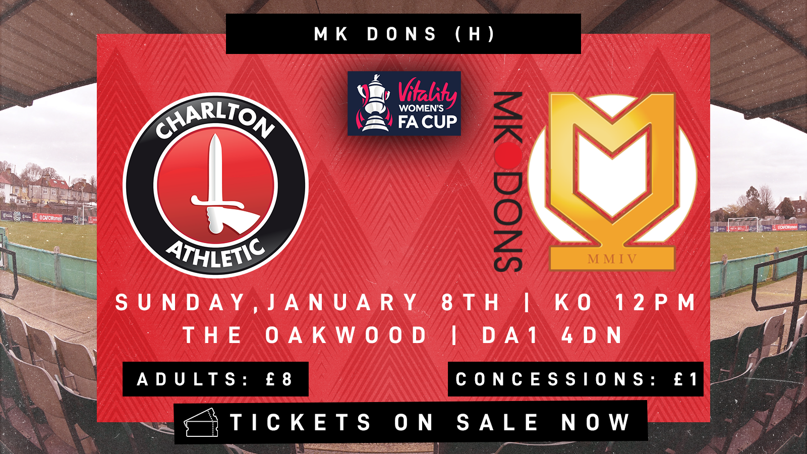 Charlton v MK Dons