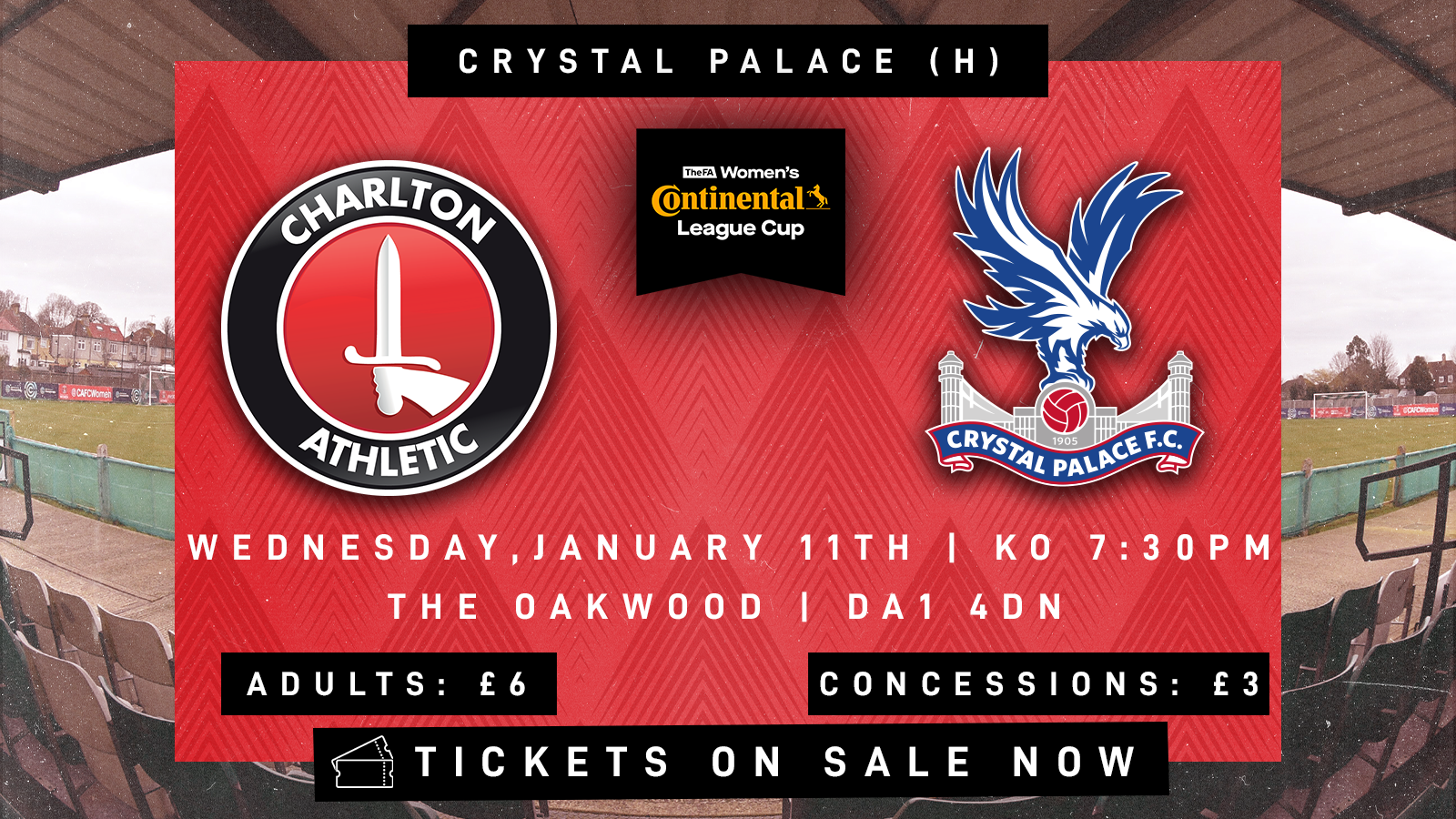 Charlton v Crystal Palace