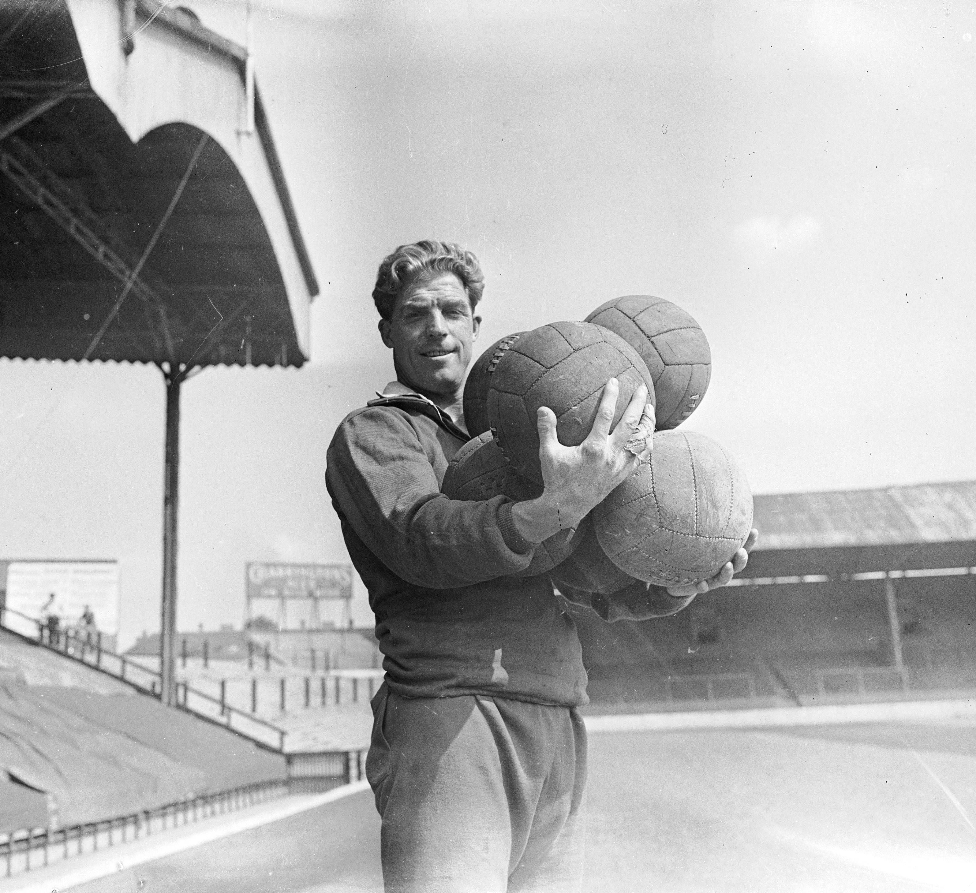 Sam Bartram made his Charlton debut in 1934