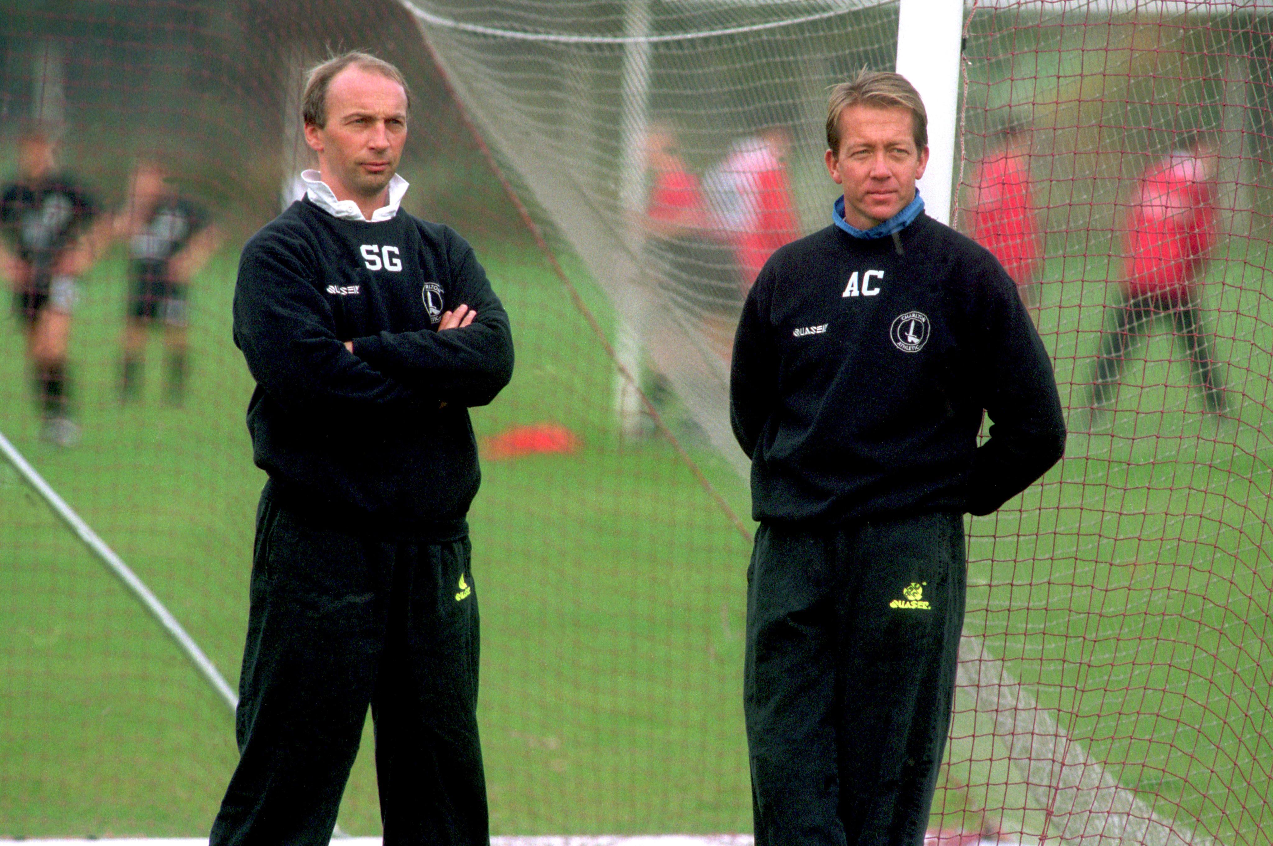 Steve Gritt and Alan Curbishley