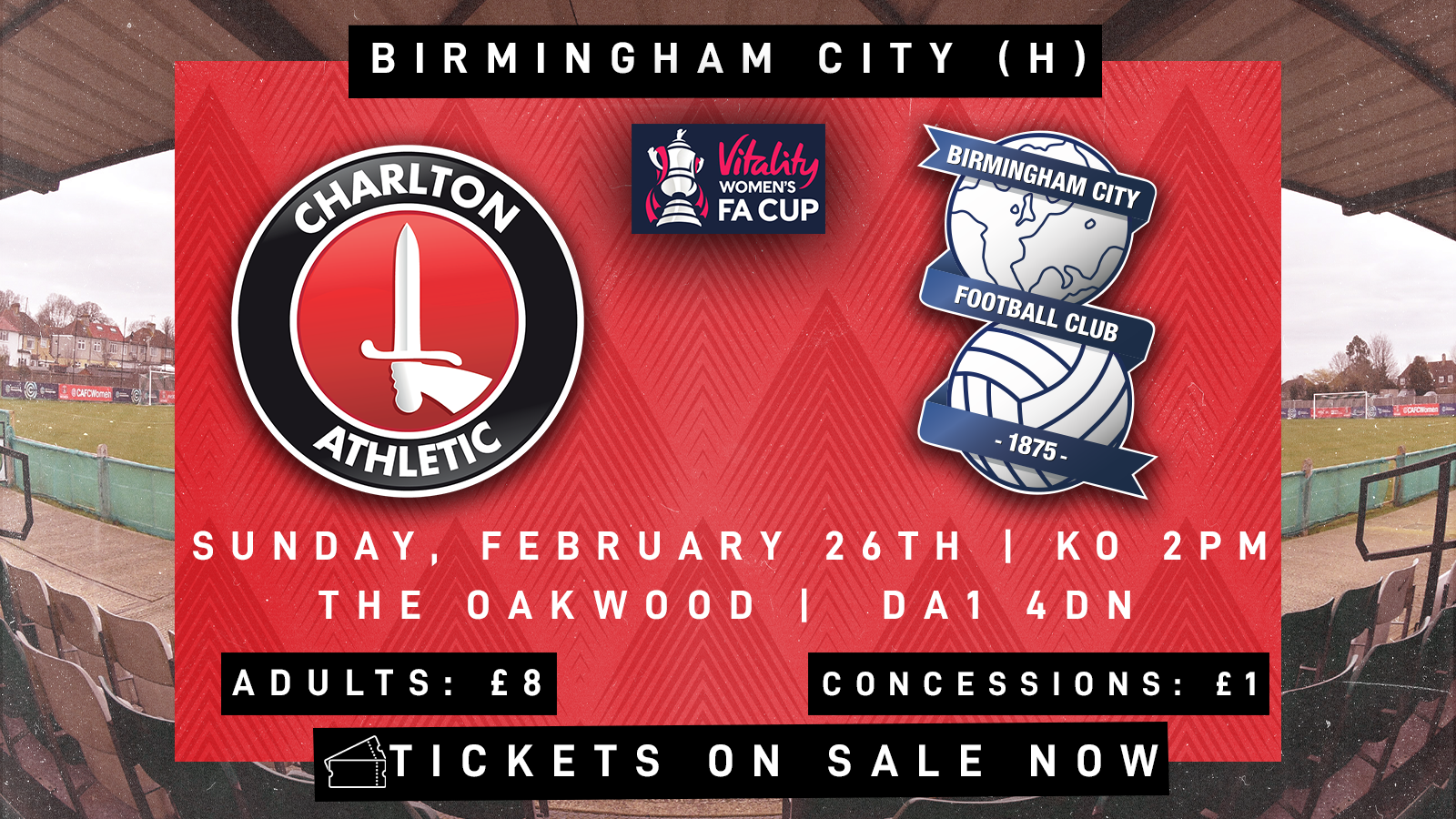 Charlton v Birmingham graphic