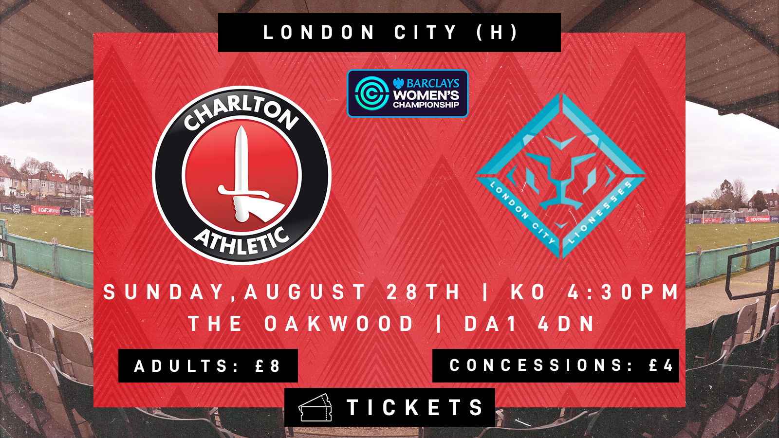 Charlton v London City graphic