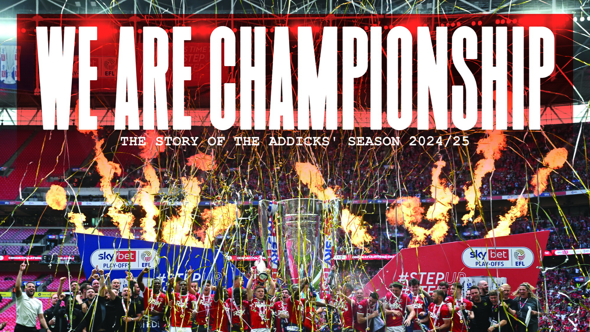 Readiing Club Promotion book available in club shop | Charlton Athletic Football Club
