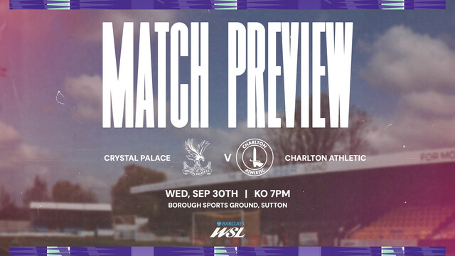 Crystal Palace vs Charlton Women match preview
