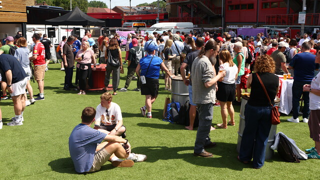 Fan Zone against Leicester City