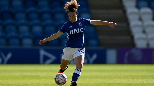 Mary McAteer with Ipswich