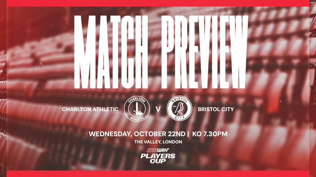 Red seats in stadium, text reads "Match Preview" and "Wednesday, October 22nd 10:30PM"