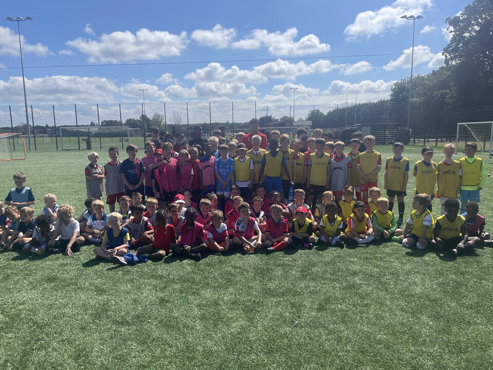 Fraser with CACT holiday course participants