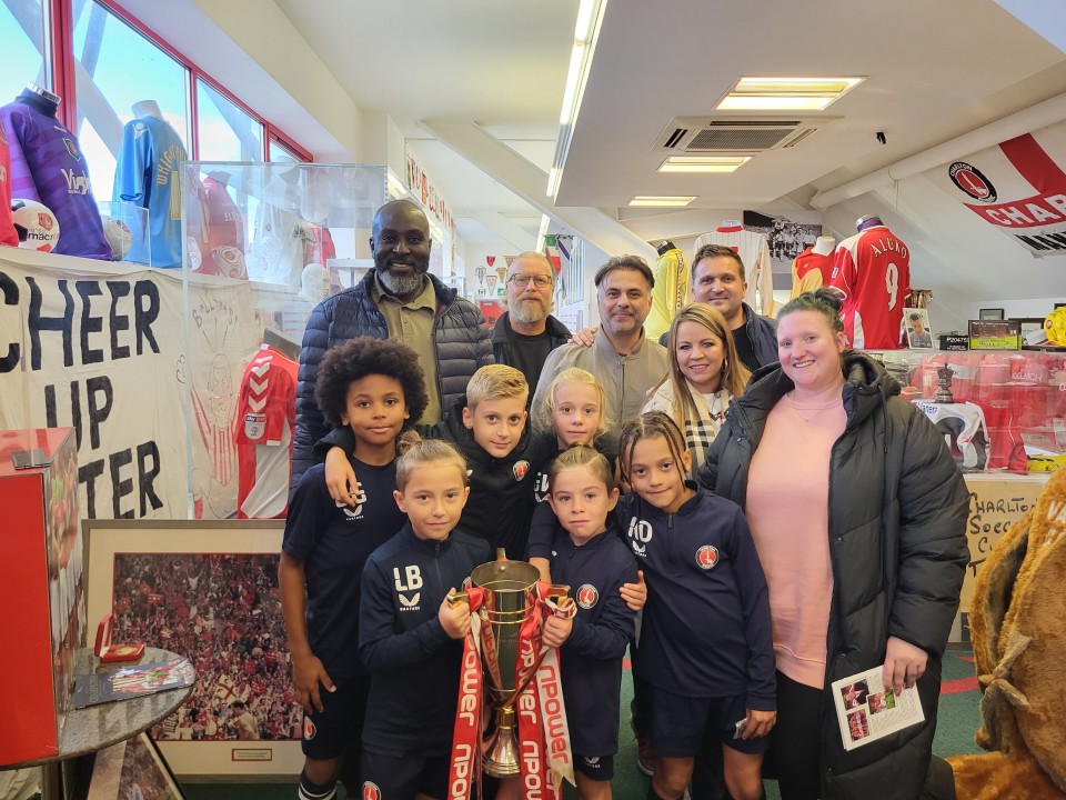 U9s with parents