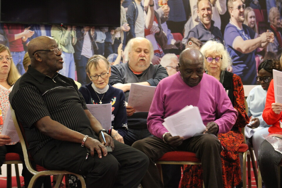 Singing carols