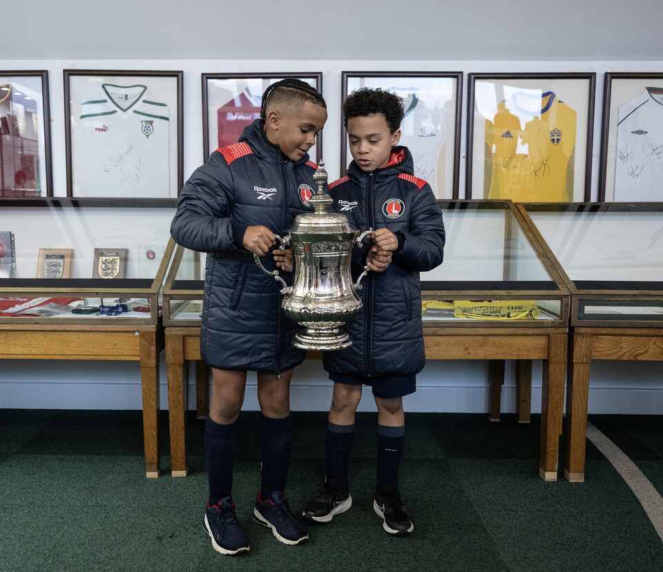 Charlton Athletic Under 9s visit the museum