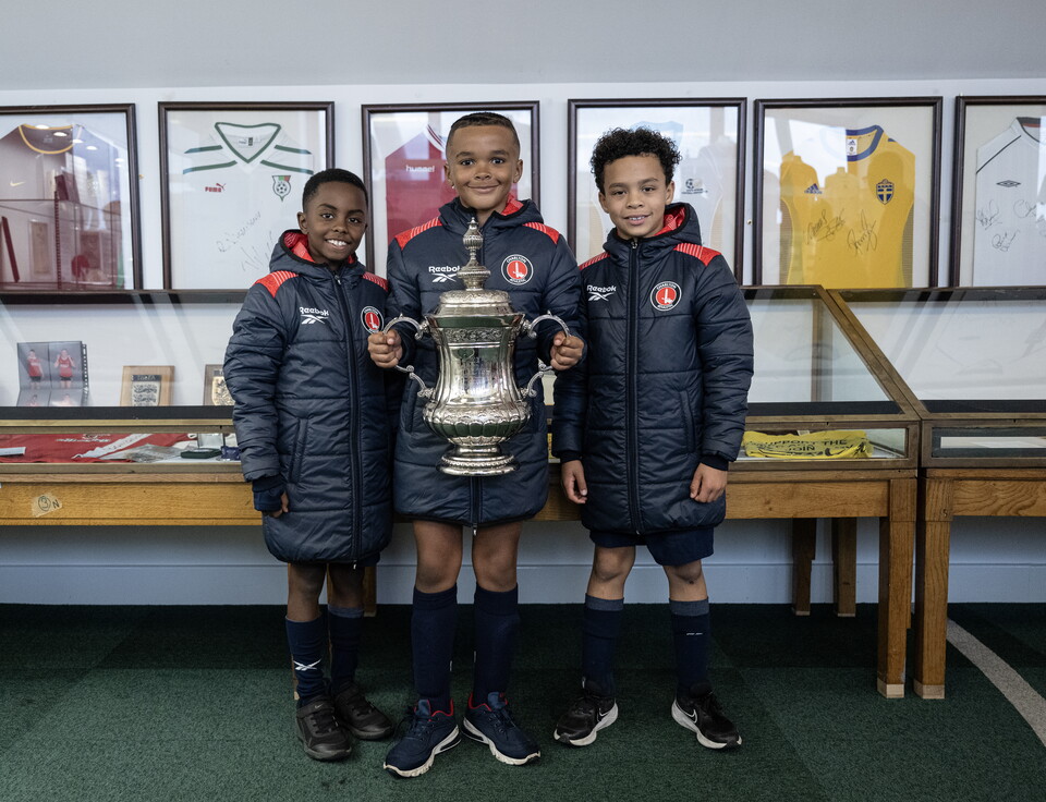 Charlton Athletic Under 9s visit the museum