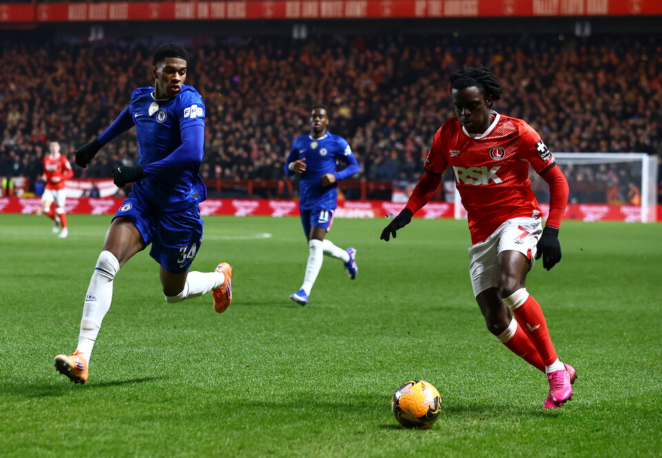 Tyreece Campbell in action
