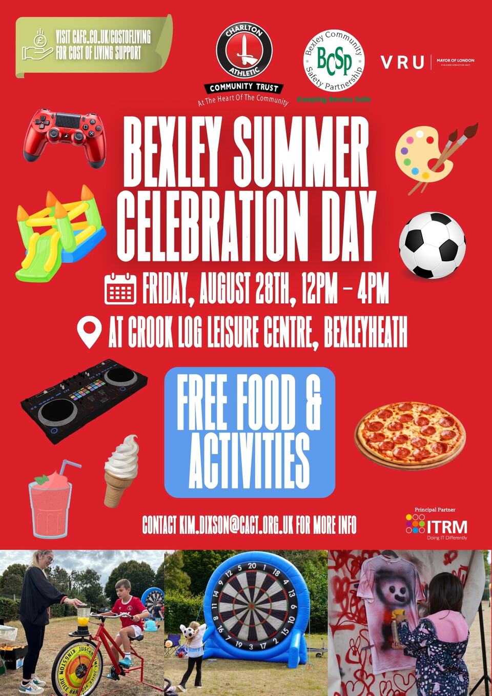 Bexley Summer Programme Flyer 28 August