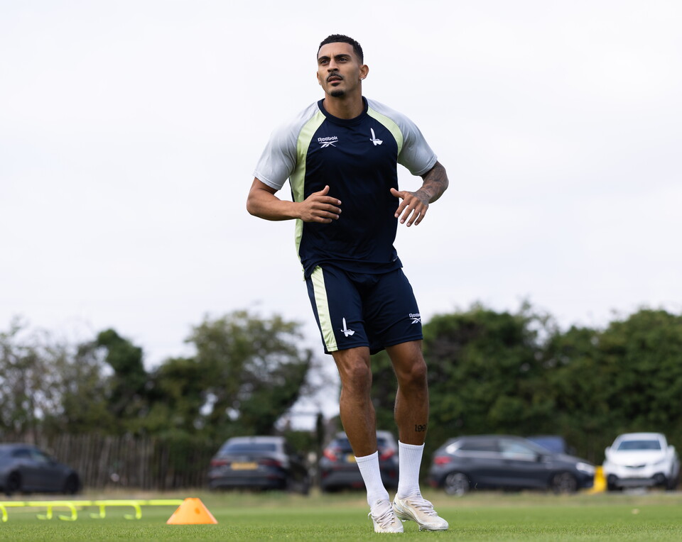 Karlan Grant in training