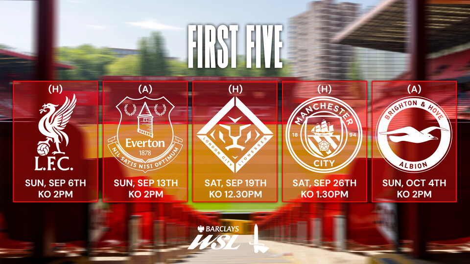 First Five Fixtures of BWSL 26/27