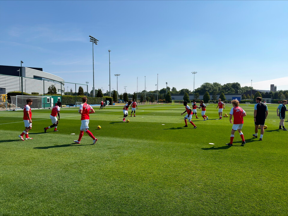 Training pre-match