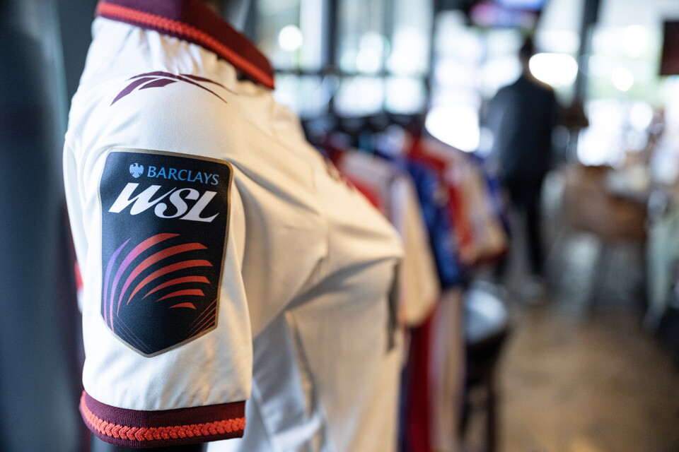 Shirts at women's season preview event