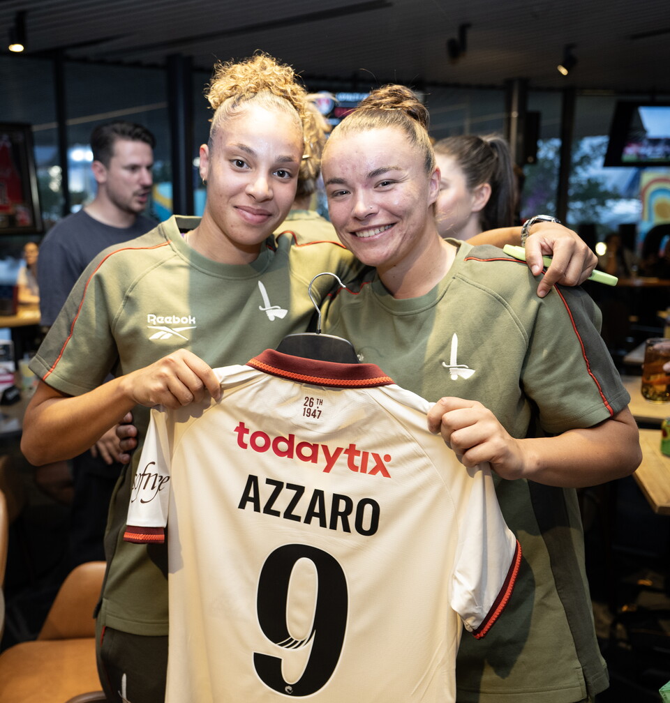 Lorena Azzaro and Jodie Hutton