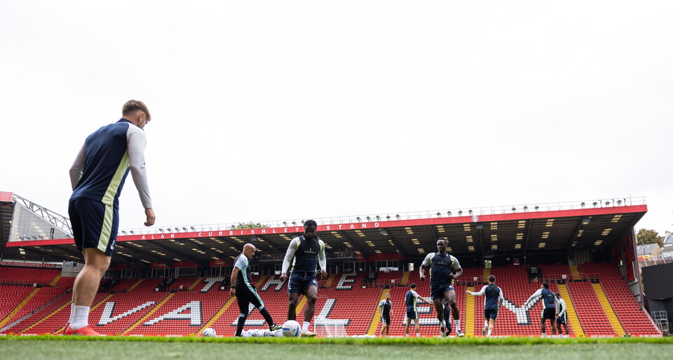 Training at The Valley 
