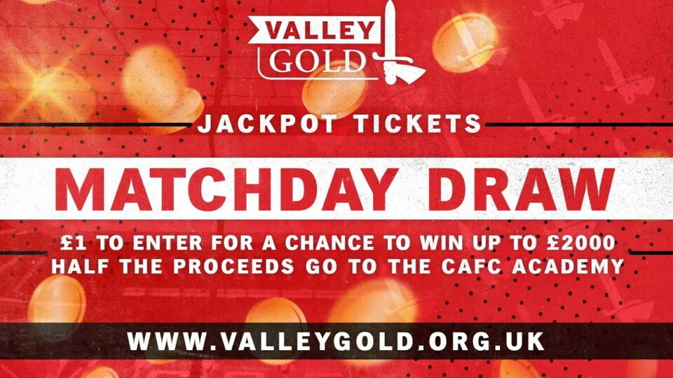 Valley Gold Jackpot Tickets graphic