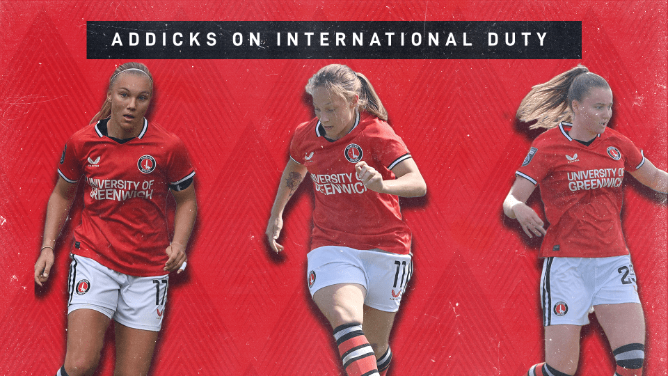 Addicks on International duty