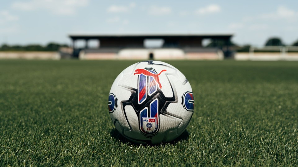 New EFL match ball