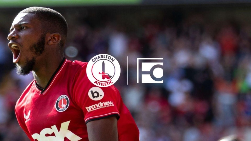 Charlton and FootballCo logos