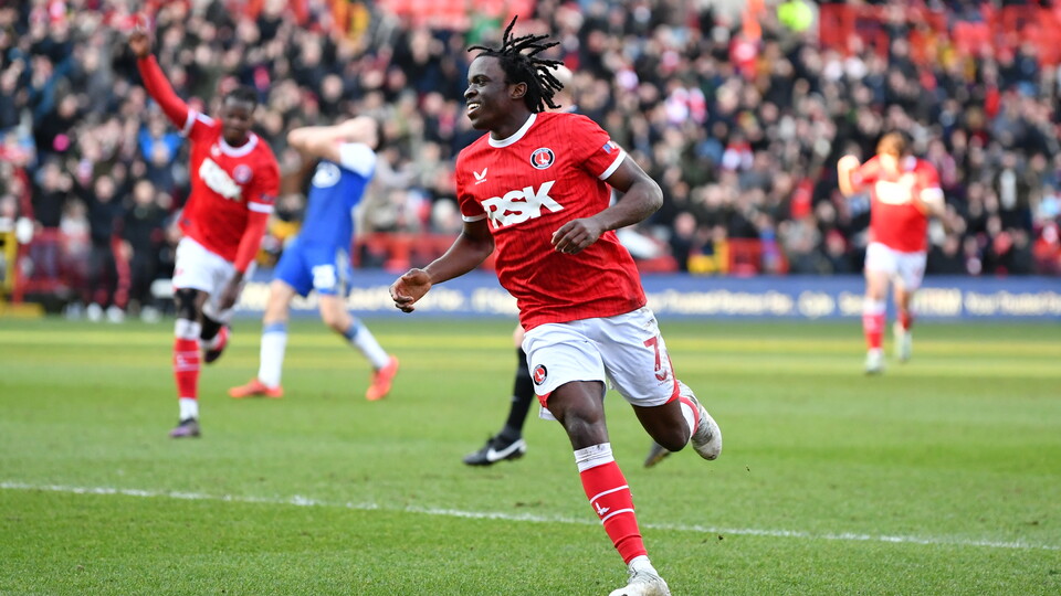 Tyreece Campbell celebrates