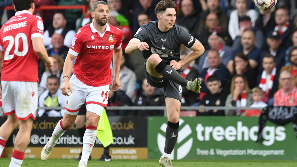 Conor Coventry on the ball