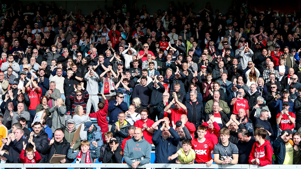 Fans celebrate