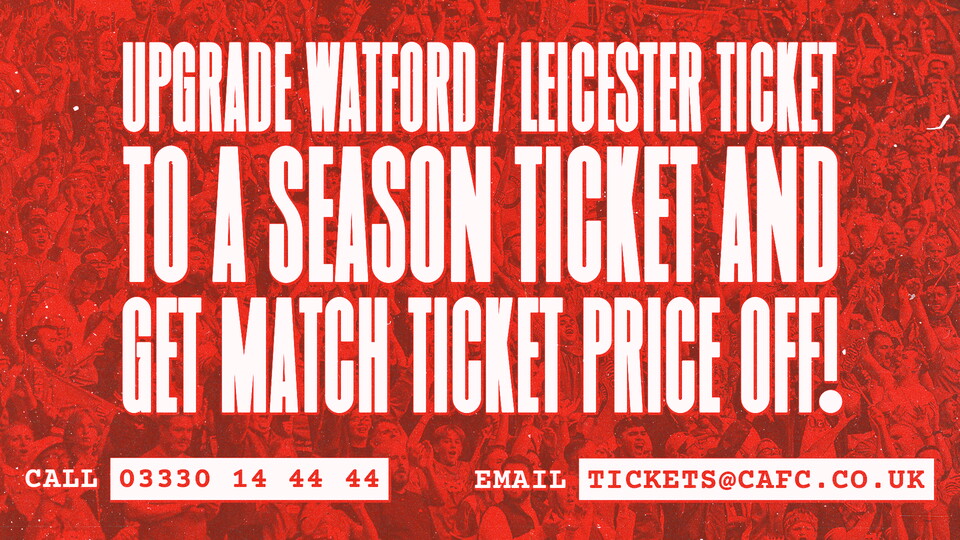Upgrade your match ticket imagery