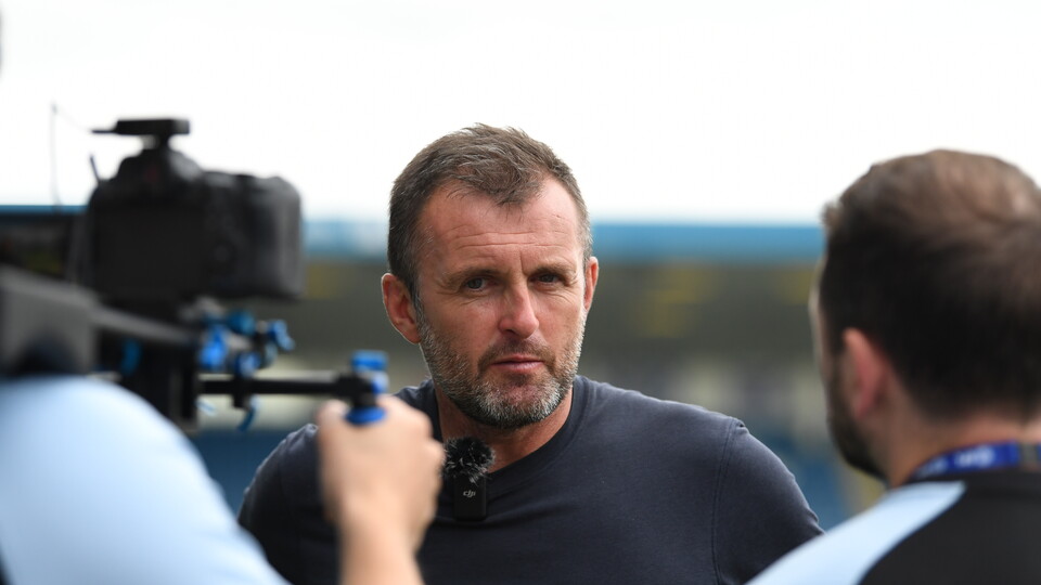 Nathan Jones post-match